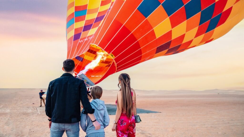 Hot Air Ballon Flight in Dubai